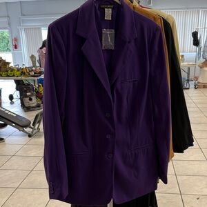 Metrostyle Women's Purple Blazer